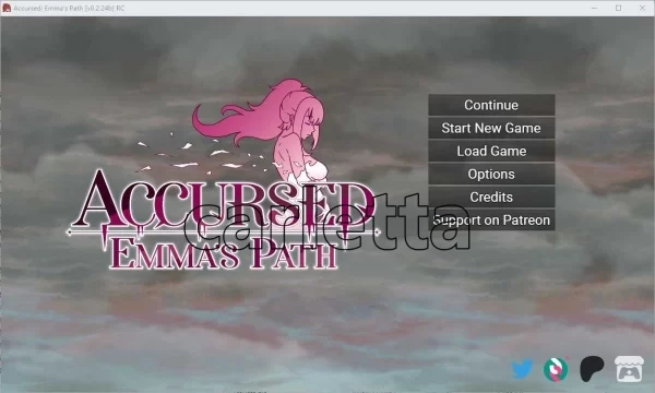 诅咒 艾玛之路 AccursedEmma's Path Ver.2.24B 中文汉化电脑版本 完整汉化资源 全场景解锁